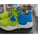 Toy Story Pizza Planet Adidas Sneakers Size 6.5 Youth Neon Green & Blue Mesh