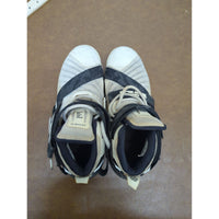 Nike Mens Basketball Shoes Beige/Black Size 8 With Speckled Sole