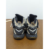 Nike Mens Basketball Shoes Beige/Black Size 8 With Speckled Sole