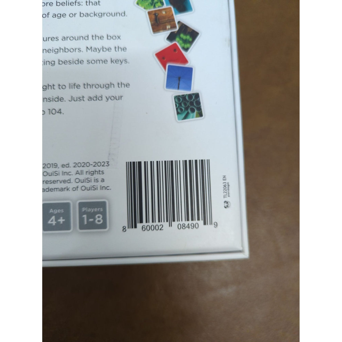 OuiSi Connecting Photo Cards 210 Cards With Games & Activities For Creativity Ages 4+ 1-8 Players