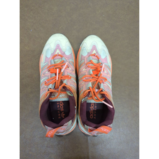 Adidas Adventure Trail Running Shoes Womens Size 7.5 Beige Orange Pink Lightweight