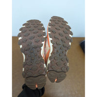 Adidas Adventure Trail Running Shoes Womens Size 7.5 Beige Orange Pink Lightweight