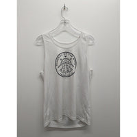 Territory Run Co. White Runners Of The Wild Tank Top L 100% Polyester