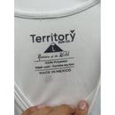 Territory Run Co. White Runners Of The Wild Tank Top L 100% Polyester
