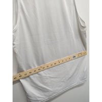 Territory Run Co. White Runners Of The Wild Tank Top L 100% Polyester