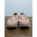 Donald Pliner Womens Pink Slip-On Sneakers Leather Upper Lightweight Sole Comfor
