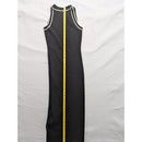 The Work Shop Womens Sleeveless Black Dress With White Trim