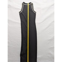 The Work Shop Womens Sleeveless Black Dress With White Trim