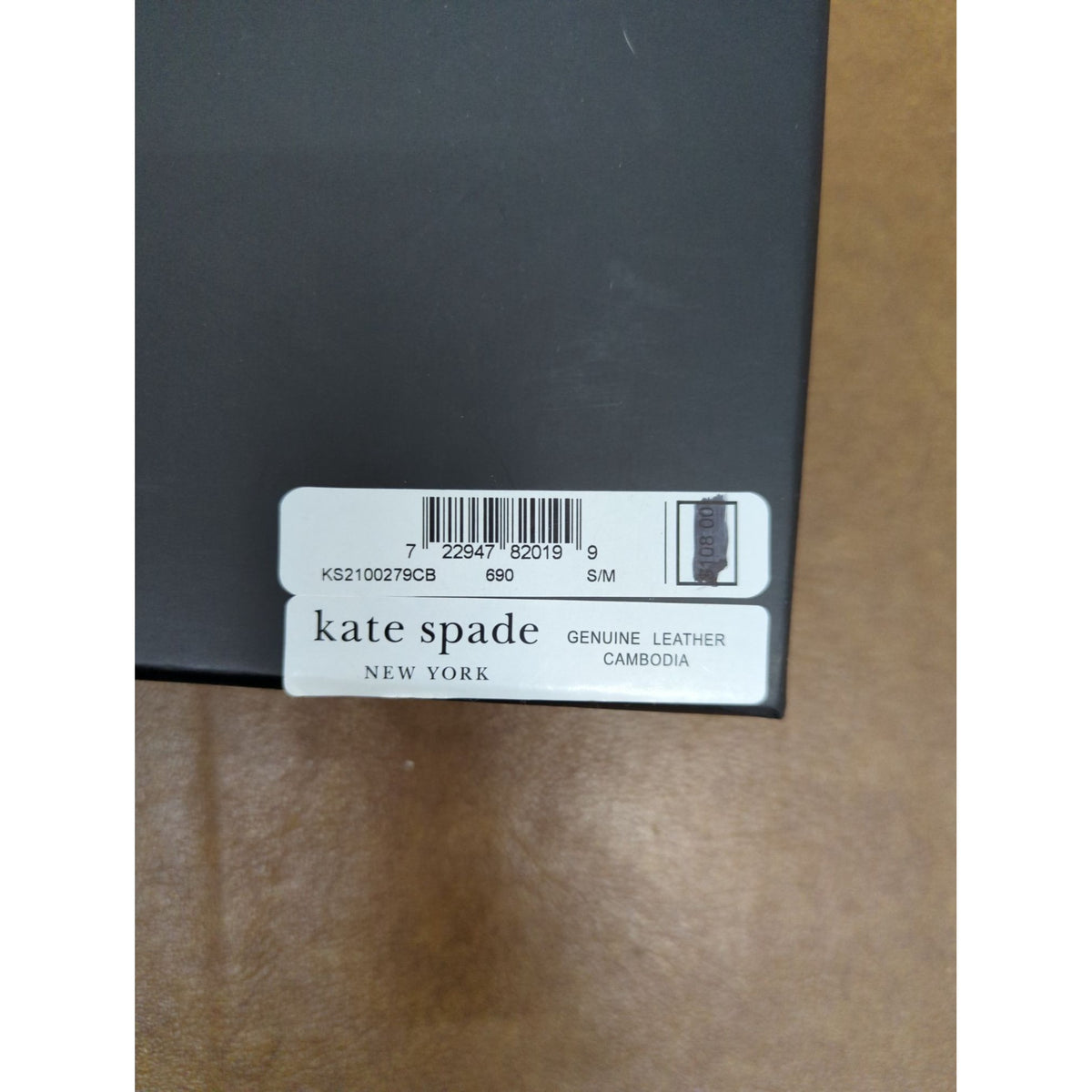 Kate Spade Pink Leather Adjustable Belt Bag With Bow Design In Box