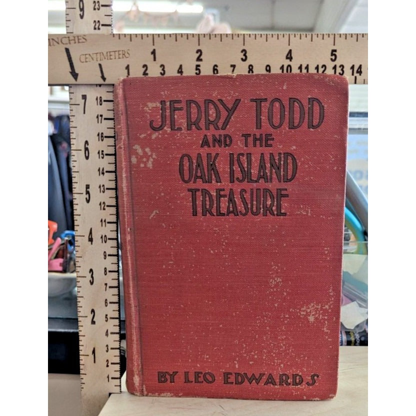 Jerry Todd And The Oak Island Treasure By Leo Edwards Hardcover Book