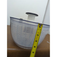 OXO Good Grips Large Salad Spinner With Easy-Pump Mechanism - 10" Diameter & 5.5" High - Durable BPA-Free Plastic