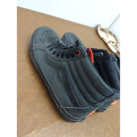 Vans Sk8-Hi Vanguard Protection High-Top Sneakers Black/Red Mens Size 10.5 Womens 12