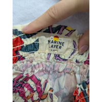 Marine Layer X-Small Floral Tiered Skirt