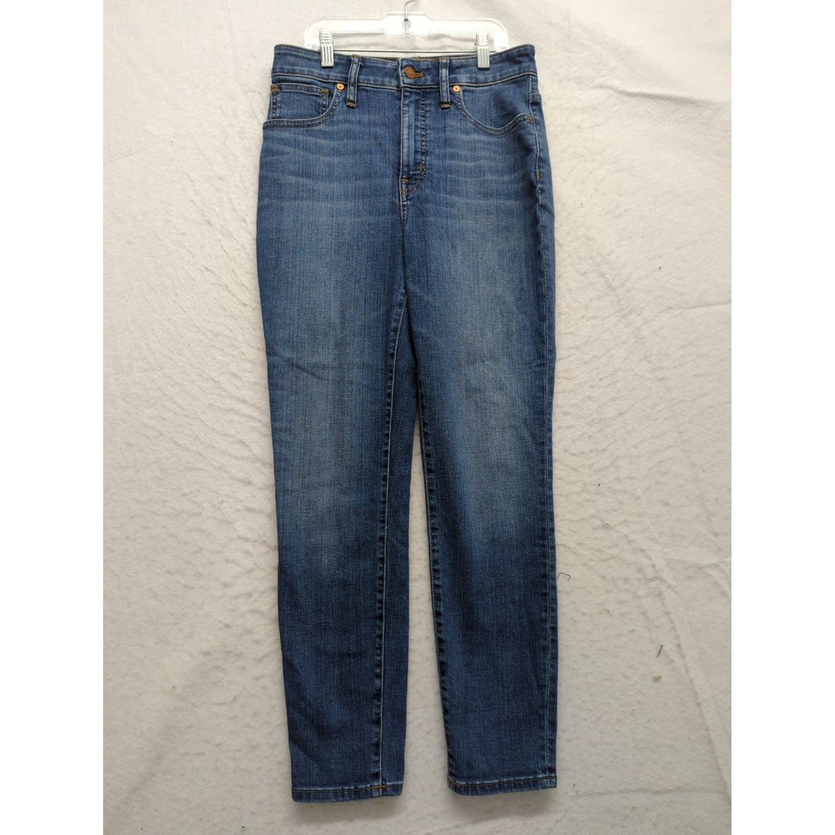 Madewell Womens High-Rise Skinny Blue Denim Jeans Fair Trade Size 29