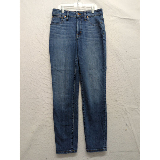 Madewell Womens High-Rise Skinny Blue Denim Jeans Fair Trade Size 29