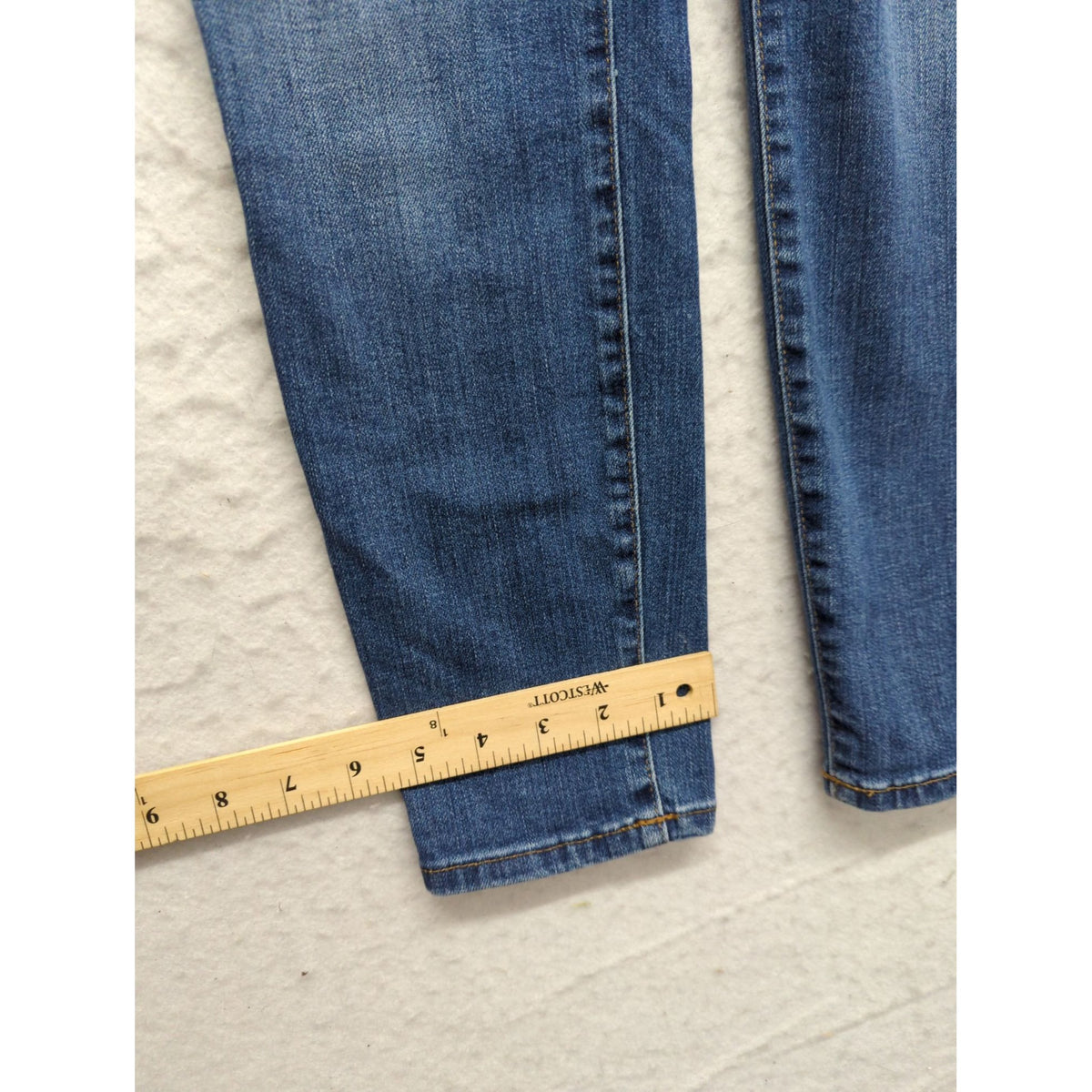 Madewell Womens High-Rise Skinny Blue Denim Jeans Fair Trade Size 29