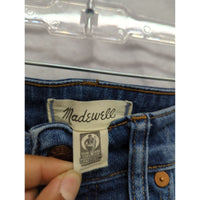 Madewell Womens High-Rise Skinny Blue Denim Jeans Fair Trade Size 29