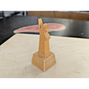 Wooden NYC Skyline Miniature Statue Set - Includes Statue Of Liberty Empire Stat