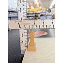 Wooden NYC Skyline Miniature Statue Set - Includes Statue Of Liberty Empire Stat