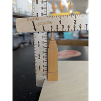 Wooden NYC Skyline Miniature Statue Set - Includes Statue Of Liberty Empire Stat