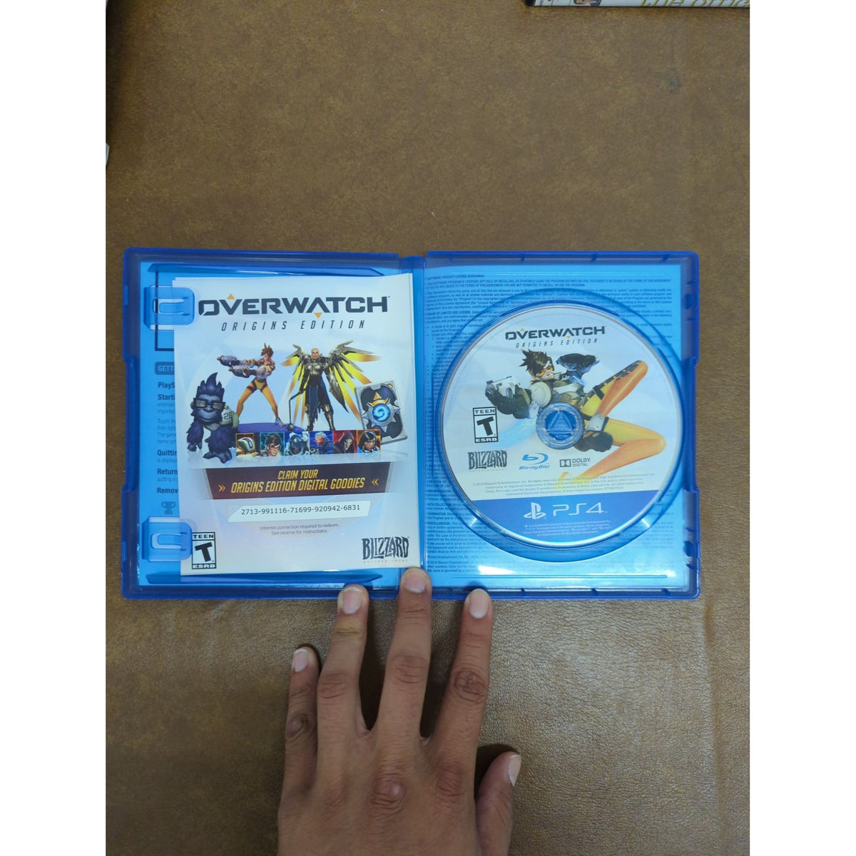 Overwatch Origins Edition For PS4 Blizzard Entertainment Includes Case & Disc Rated T For Teen