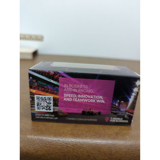 T-Mobile 5G Ready Pink Race Car Diecast Collectible Toy In Box 5"x2"x2"