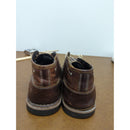 Steve Madden Brown Leather Lace-Up Oxford Shoes Size 10 Mens Casual Dress