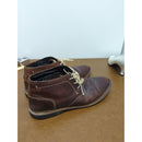 Steve Madden Brown Leather Lace-Up Oxford Shoes Size 10 Mens Casual Dress