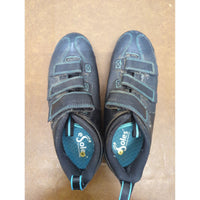 Bontrager Womens Black Cycling Shoes With Velcro Straps EU Size 42