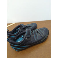 Bontrager Womens Black Cycling Shoes With Velcro Straps EU Size 42