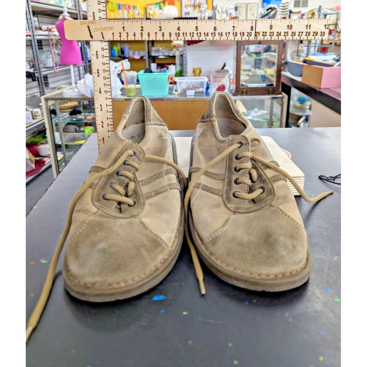 Dr. Martens Tan Casual Shoes UK 8 Rubber Sole Pre-Owned Good Condition