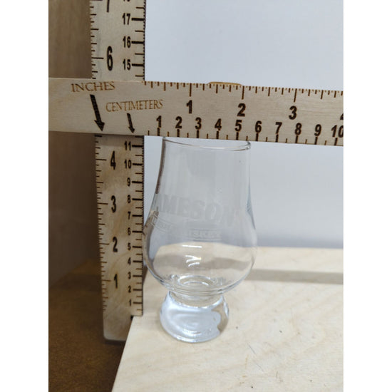 Jameson Irish Whiskey Etched Glencairn Tasting Glass With Box