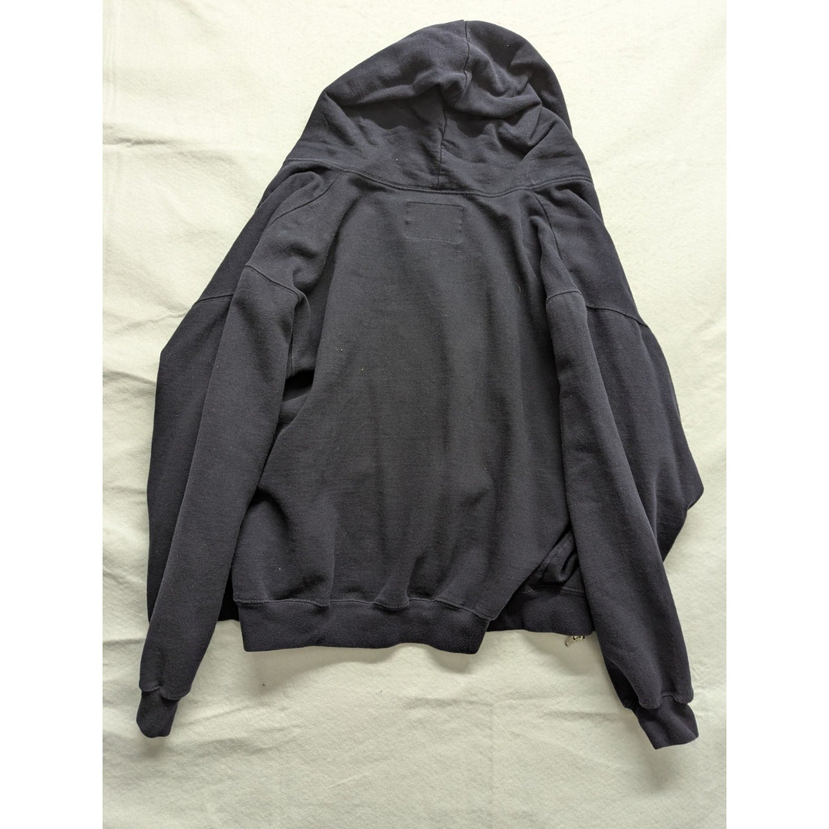 North Dakota Zip Up Hoodie Resort Stop Handcrafted Dark Gray Sweatshirt