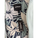 Express Womens Suede Bomber Jacket Size L