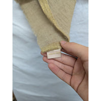Beige Off-The-Shoulder Shawl Wrap Cover-Up One Size