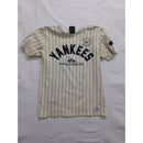 Alpha Industries Yankees Pinstripe Tee S Cotton Beige/Navy