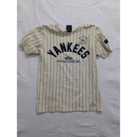 Alpha Industries Yankees Pinstripe Tee S Cotton Beige/Navy