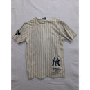Alpha Industries Yankees Pinstripe Tee S Cotton Beige/Navy
