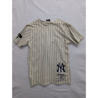 Alpha Industries Yankees Pinstripe Tee S Cotton Beige/Navy