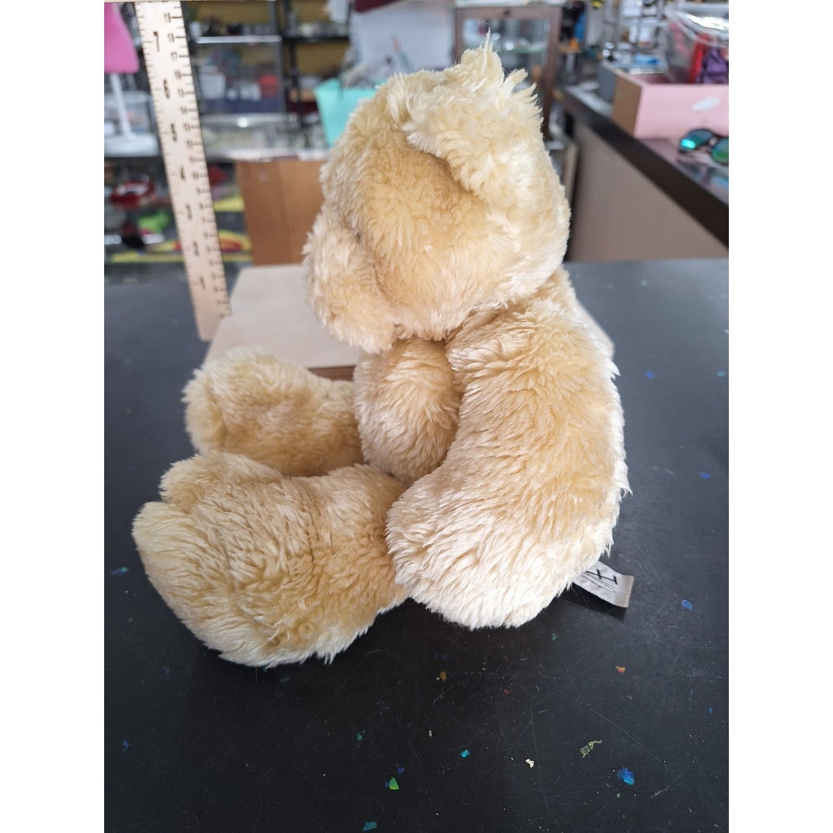 Rich Beige Teddy Bear Plush Stuffed Animal 10"