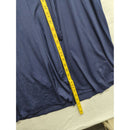 Rachel Rachel Roy Womens Navy Blue Wrap Midi Dress With Long Sleeves & Waist Tie - Size S