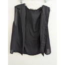 Covington Womens Black Sleeveless Vest Blouse M