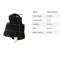 Covington Womens Black Sleeveless Vest Blouse M