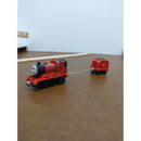 Thomas & Friends James Red Engine & Coal Tender Die-Cast Collectible Toy Train Set