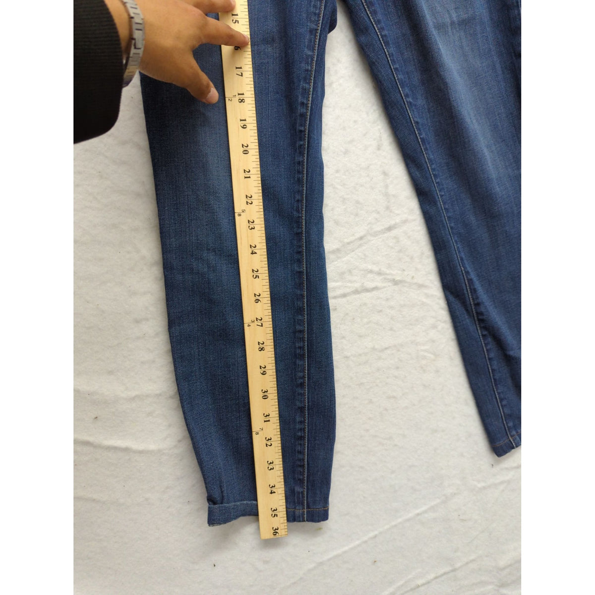 J Brand Womens Straight Leg Denim Jeans Size 27 Medium Wash