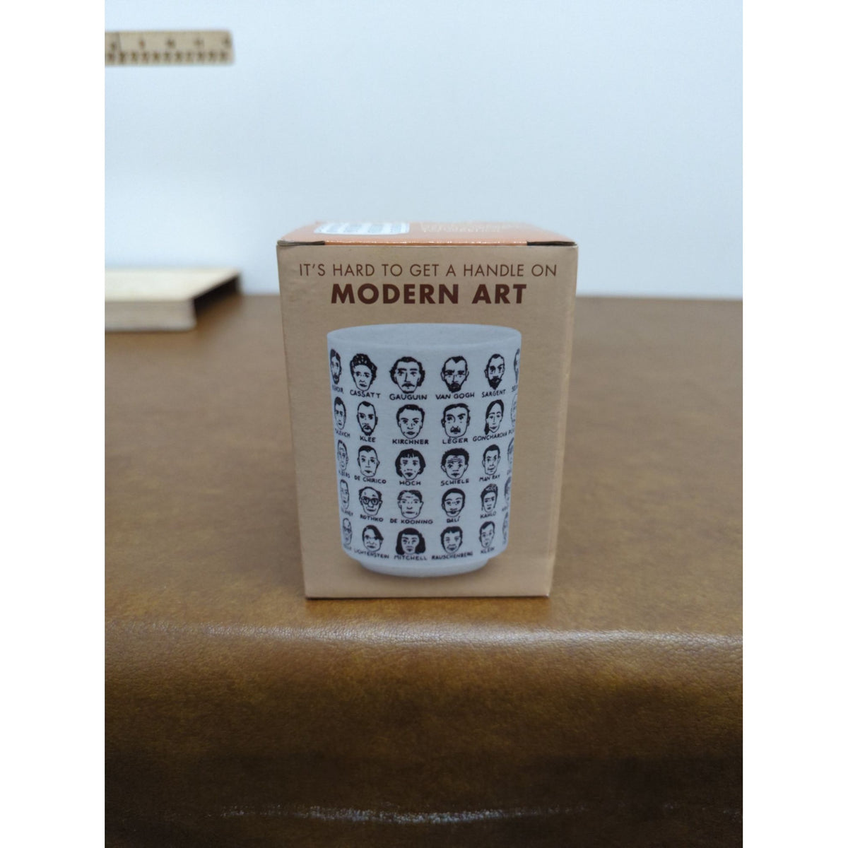 Modern Art Porcelain Mug With 65 Artist Portraits From Courbet To Warhol