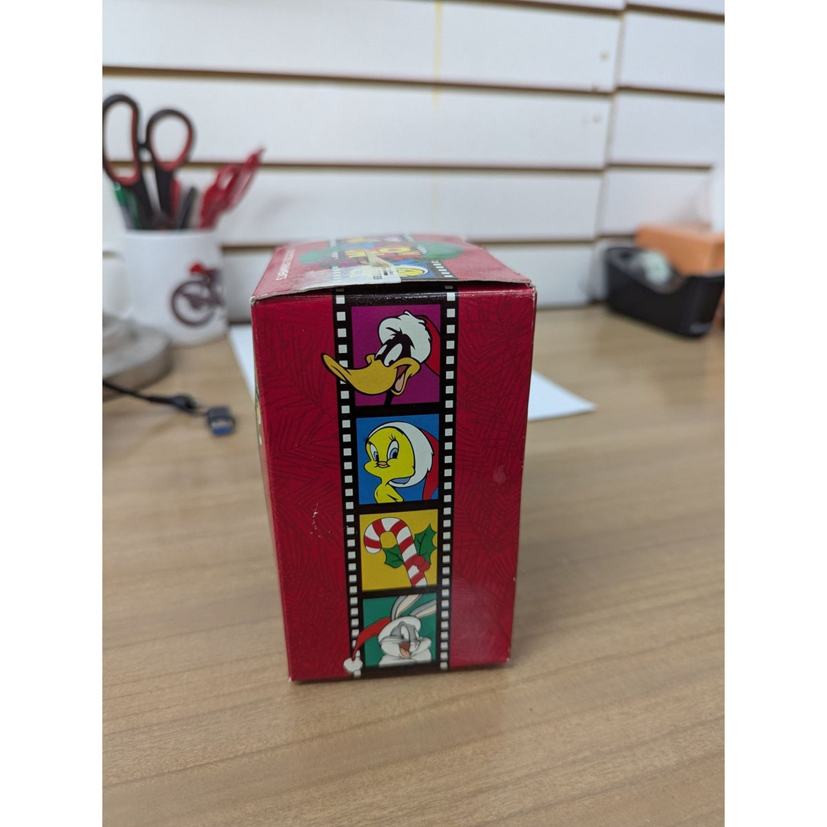 Looney Tunes Collectible Ornament Featuring Marvin The Martian On Carousel Horse