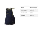 Rewind Womens Navy Sleeveless Lace Dress With Sheer Mesh Detail Size L