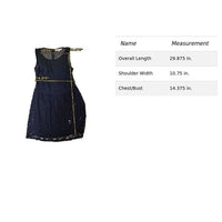 Rewind Womens Navy Sleeveless Lace Dress With Sheer Mesh Detail Size L