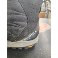 Merrell Womens Waterproof Hiking Boots Black Vibram Soles Size 7